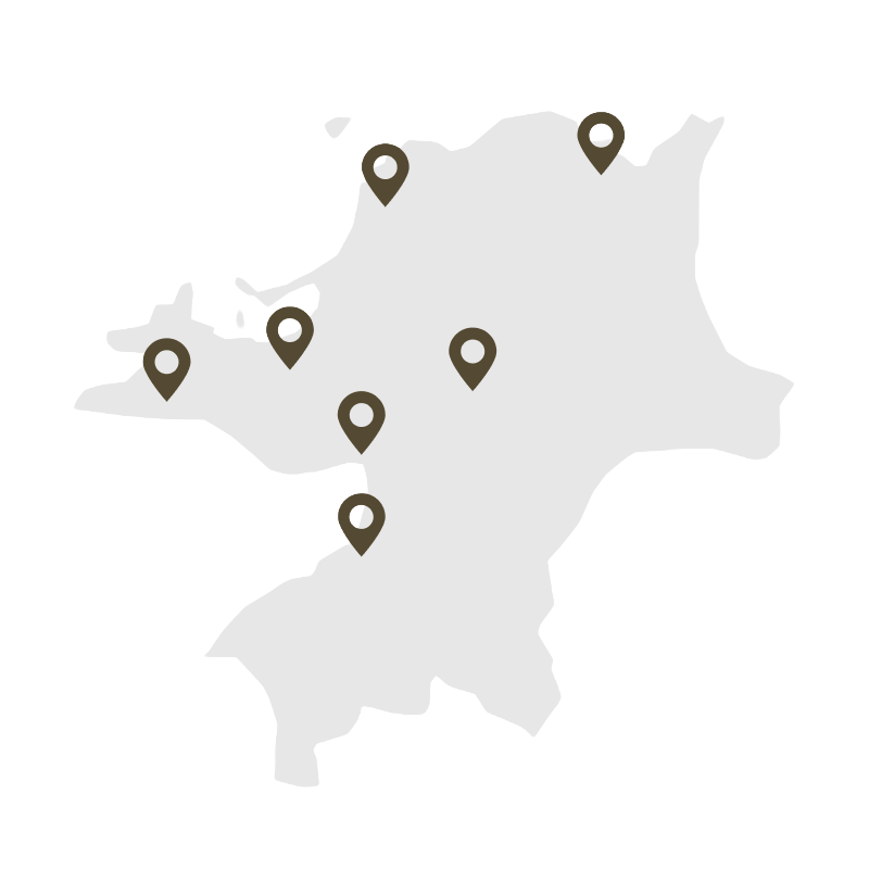 福岡県対応エリアマップ